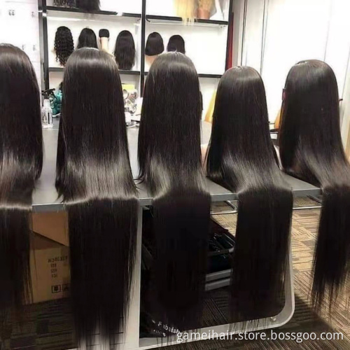 Wholesale Grade 10A Lace Front Wig With Natural Hair Line And Baby Hair 28 inch human hair lace front wig